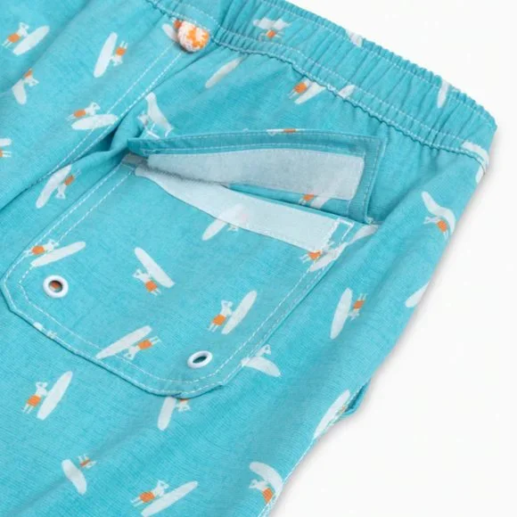 NWT Johnnie-O Men's Half Elastic 7 Surf Short Swim Trunks Arno Breaker S